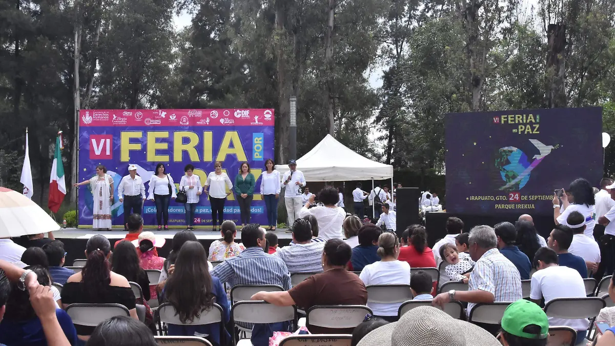 La Feria por la Paz era realizada